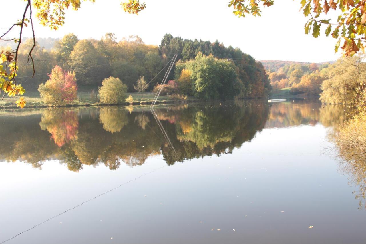 Ferienhaus "Baeren Ecke" Am See Im Bergland 키르하임 외부 사진