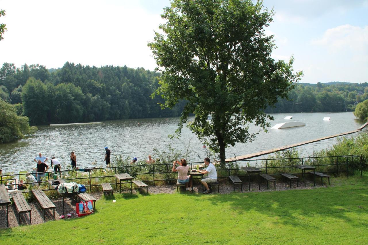 Ferienhaus "Baeren Ecke" Am See Im Bergland 키르하임 외부 사진